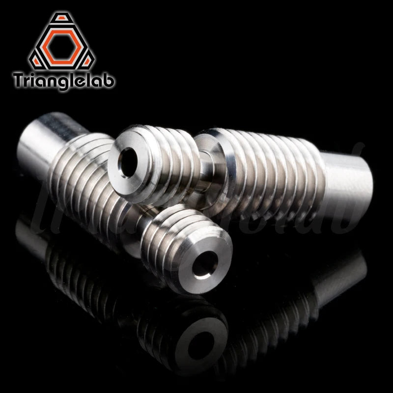 trianglelab GRADE5 V6 titanium alloy heatbreak  1.75MM for VOLCANO V6 HOTEND for Carbon fiber wear resistance 3D printer