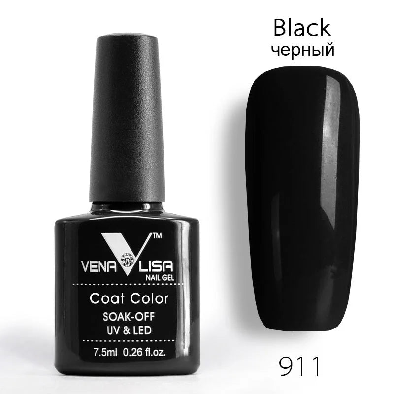 Venalisa Tempered No Wipe Top Coat Base Gel Top Coat Matte Top Nail Gel 7.5ML All Nails Base&Top Gel neon color nail polish gel
