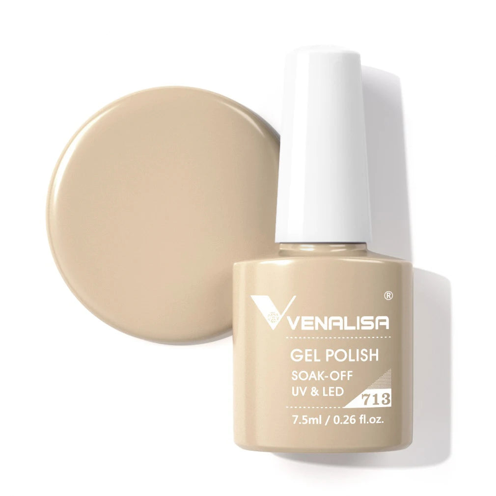 VENALISA Matte Top Coat CANNI Nail Art Design High Quality UV LED Base Coat No Sticky Layer Top Coat, Soak off Matt Topcoat