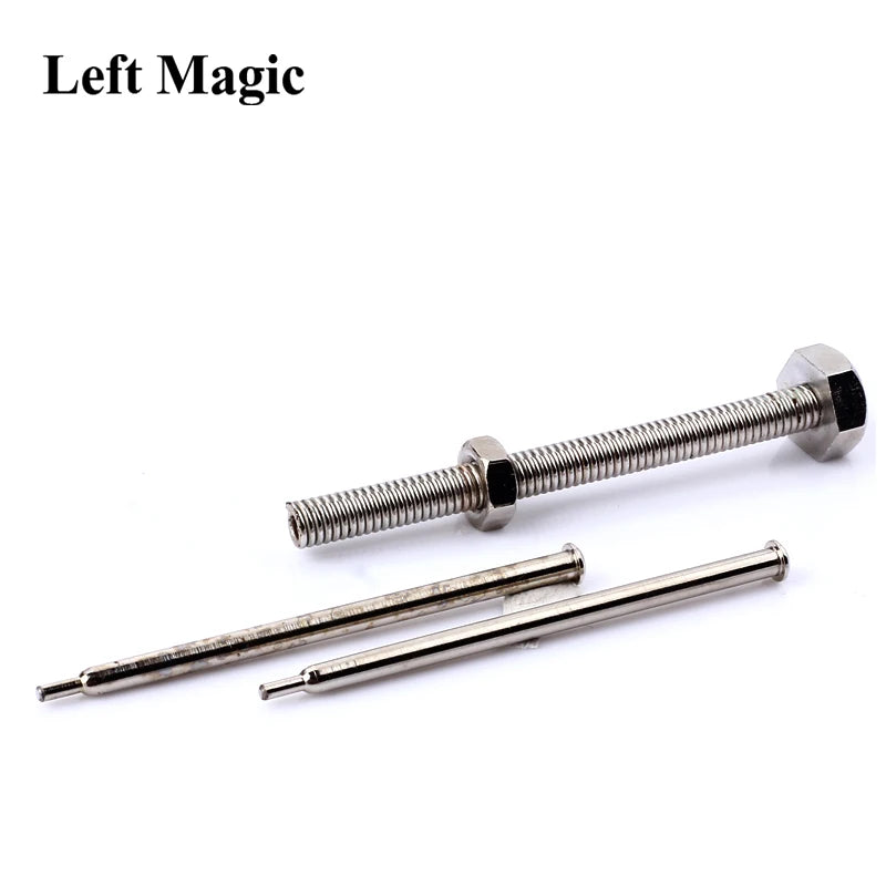 Strong Man Bending Screw Magic Tricks Close Up Street Magic Props Mentalism Professional For Magician Stage Magic Magic Toy