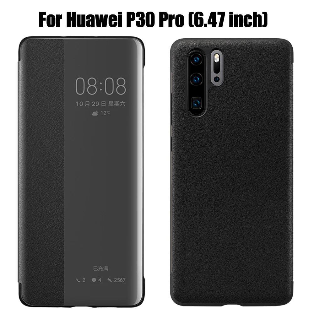 Flip Cover Leather Phone Case For Huawei P30 P40 Pro P20 Mate 20 Lite X 10 P10 Plus Mate20 P50 P 30 40 P30pro P20pro Mate20pro
