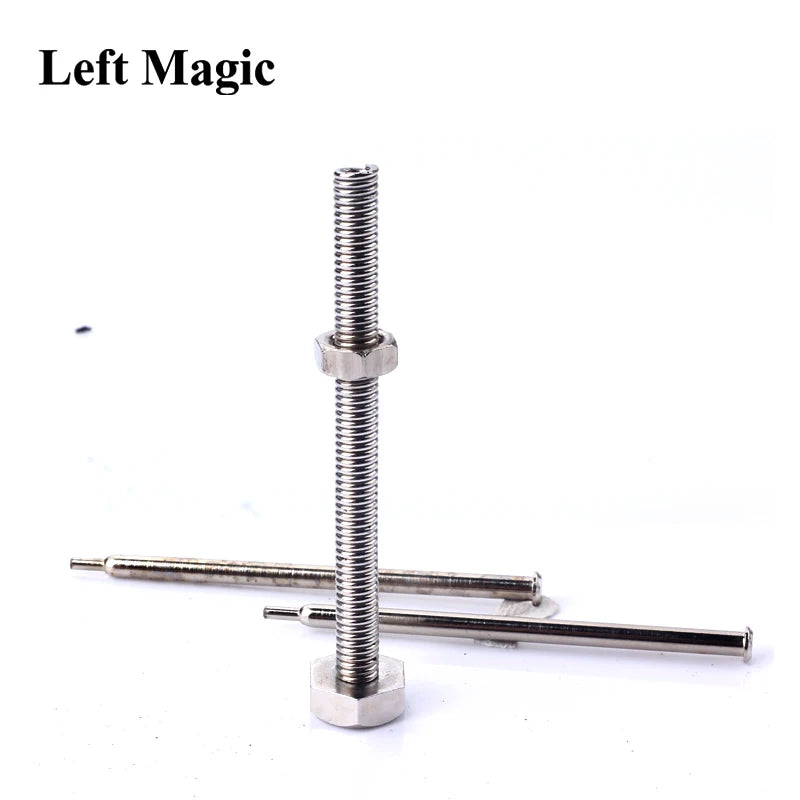 Strong Man Bending Screw Magic Tricks Close Up Street Magic Props Mentalism Professional For Magician Stage Magic Magic Toy