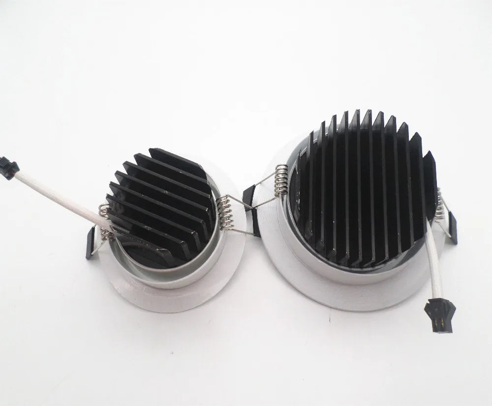 LED Downlight  Super Bright Recessed LED SPOT Dimmable COB 3W 5W 7W 12W LED Spot light LED decoration Ceiling Lamp AC/DC 12V