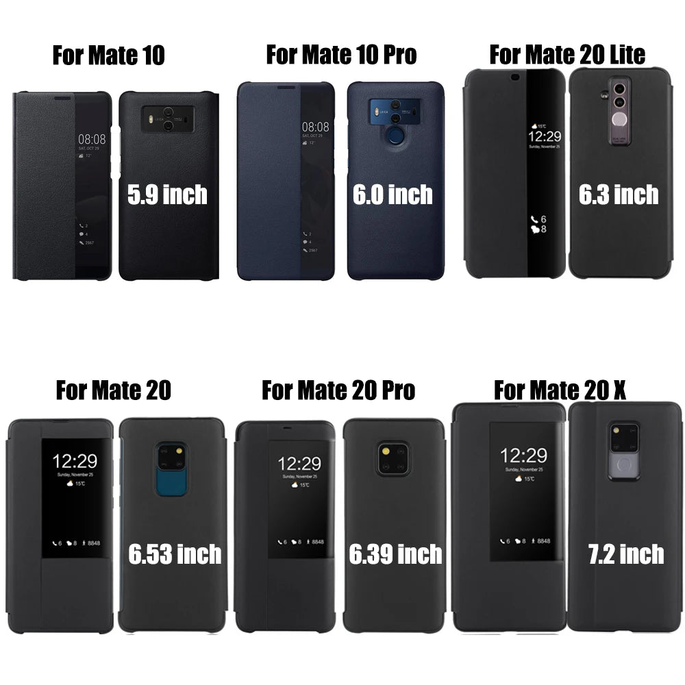 Flip Cover Leather Phone Case For Huawei P30 P40 Pro P20 Mate 20 Lite X 10 P10 Plus Mate20 P50 P 30 40 P30pro P20pro Mate20pro