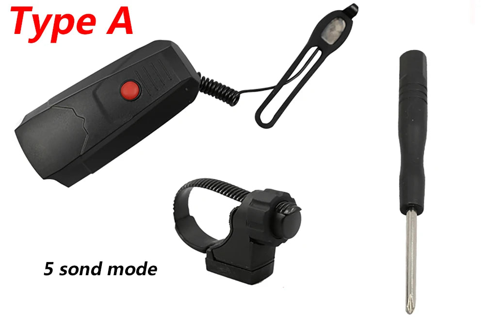 Bicycle Bell Cycling Horns Electronic Bike Bicycle Handlebar Ring Bell Horn Strong Loud Air Alarm Bell Sound Bike Horn Safety