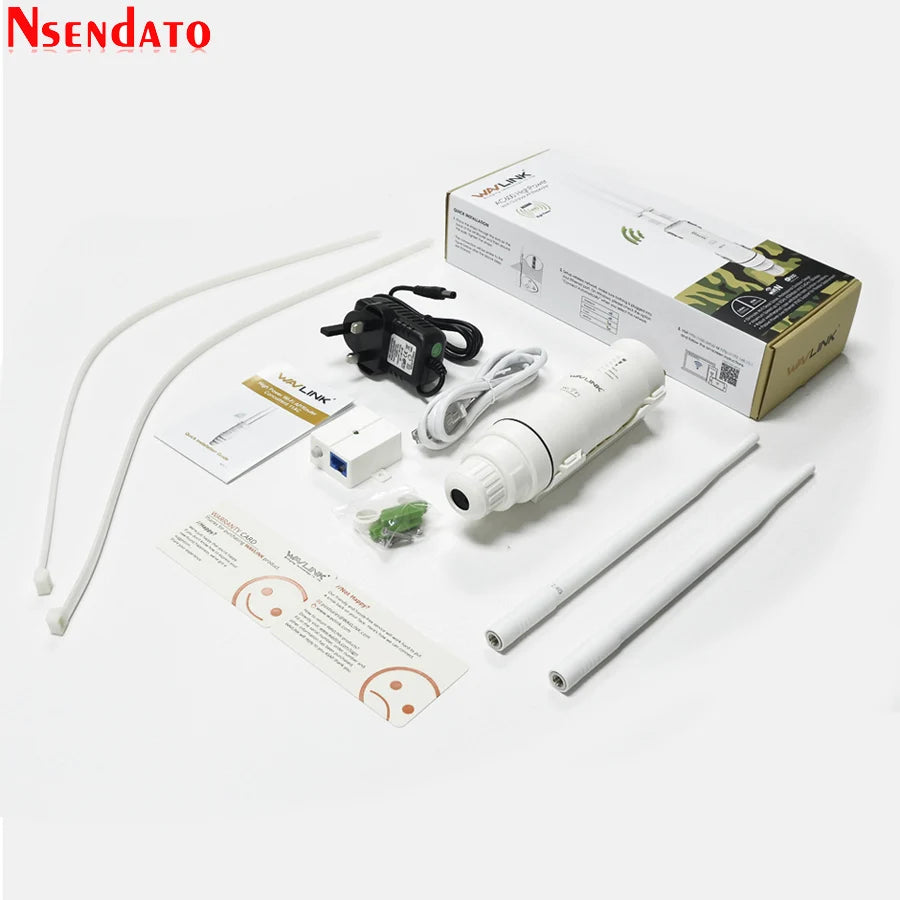 2.4G/5G Dual Band Outdoor Wifi Router Amplifier AC600 High Power Wireless AP Repeater Waterproof Wifi Extender with AP WISP