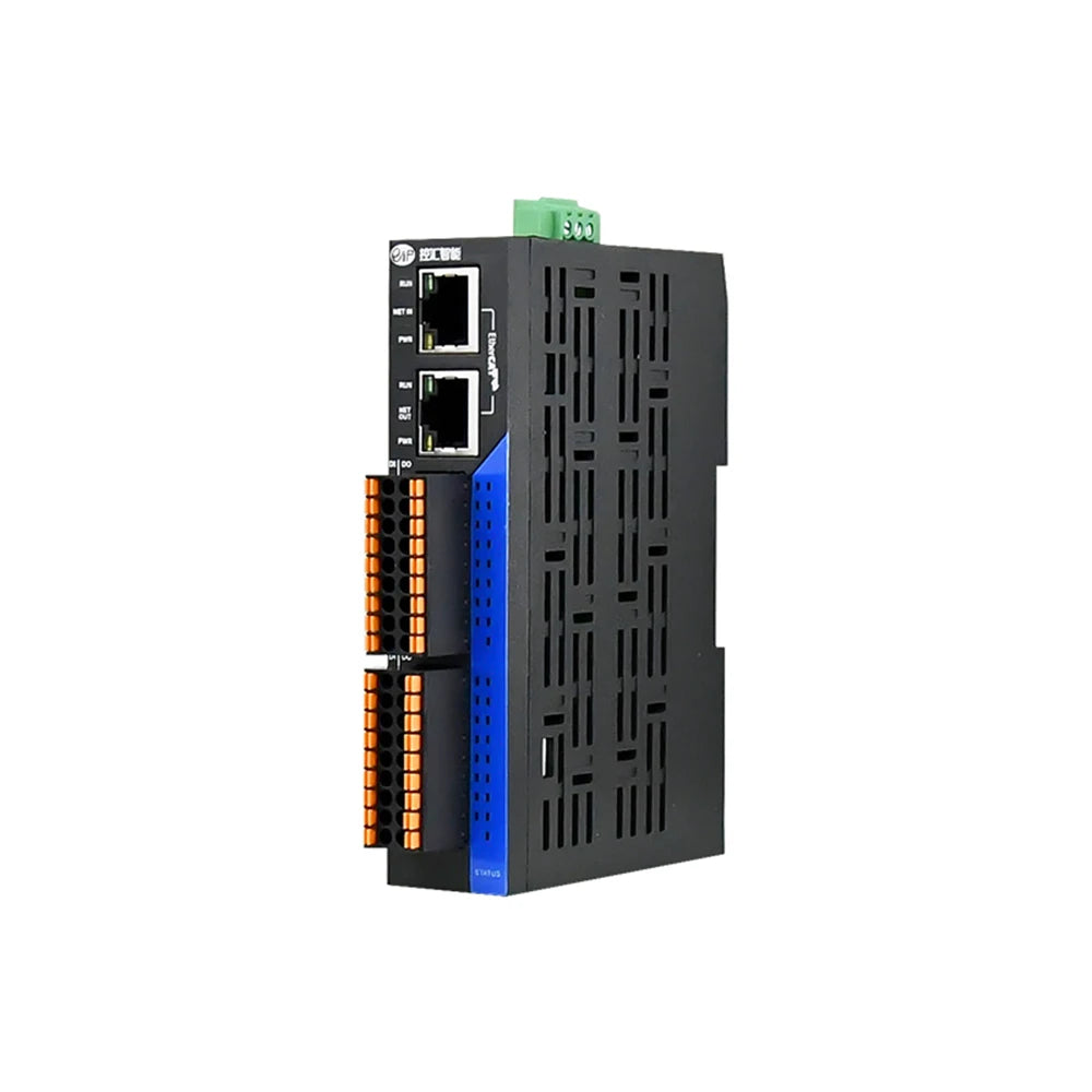 EDS-32A Bus Controller EtherCAT Remote I/O Module Ethernet Communication Analog PLC Module 16 Digital Input &16 Digital Output