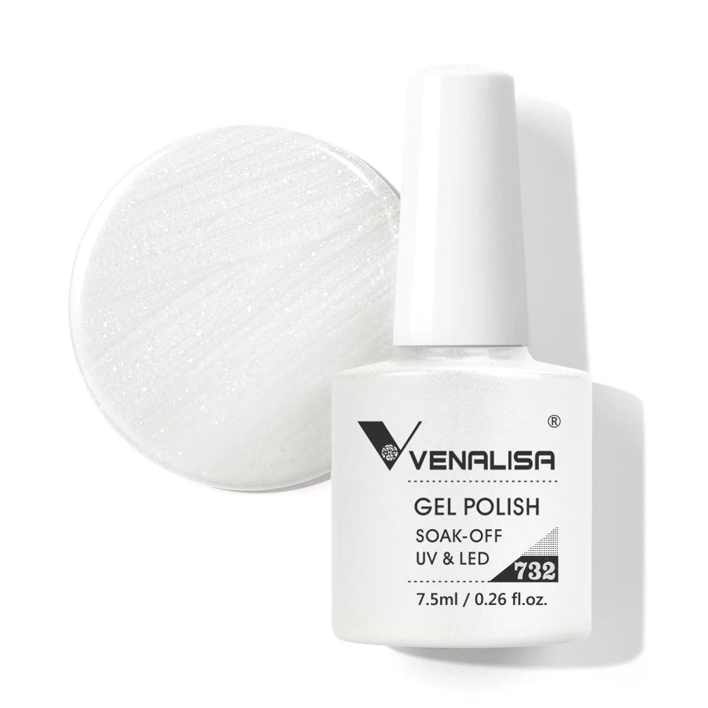 VENALISA Matte Top Coat CANNI Nail Art Design High Quality UV LED Base Coat No Sticky Layer Top Coat, Soak off Matt Topcoat
