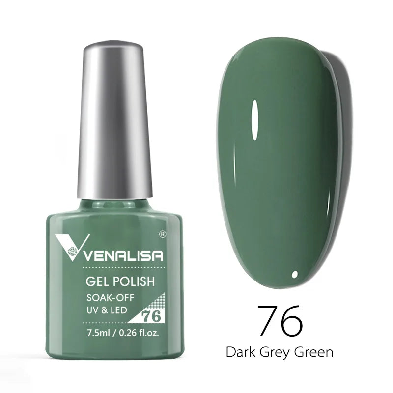 VENALISA Matte Top Coat CANNI Nail Art Design High Quality UV LED Base Coat No Sticky Layer Top Coat, Soak off Matt Topcoat