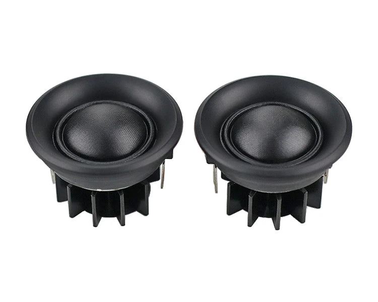 GHXAMP 20 Core 1.5 inch Tweeter Car Speaker Units 4OHM 10W Silk Diaphragm Dome Loudspeaker Neodymium Treble Head 89DB 2PCS