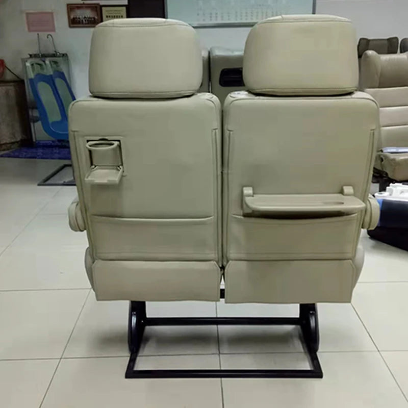 HWHongRV RV Auto Foldable Food Tray Bus Seats Back Fold Table Plastic Foldable Van Seat Tray Table with Drink Holder