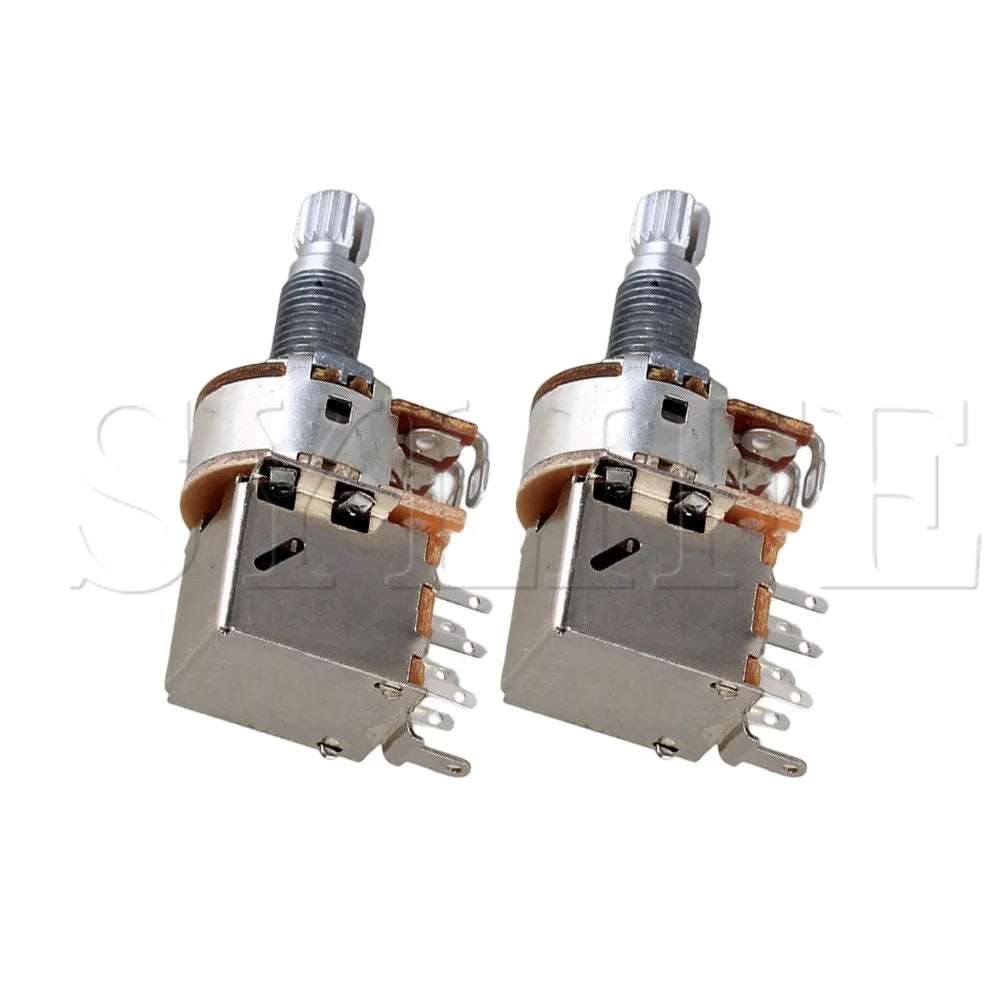 1 Set of 3 A500k Push Pull Guitar Control Pot Potentiometer
