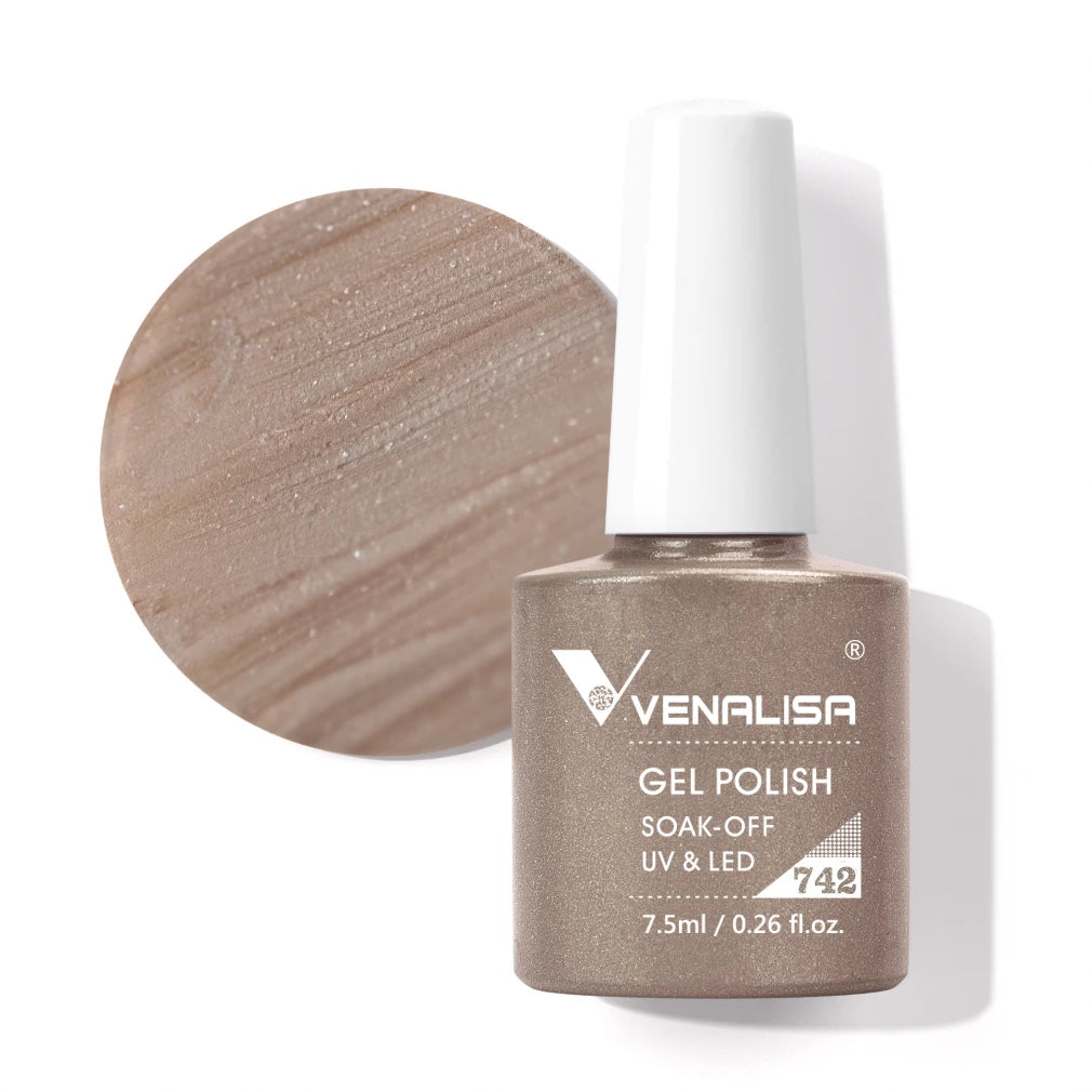 VENALISA Matte Top Coat CANNI Nail Art Design High Quality UV LED Base Coat No Sticky Layer Top Coat, Soak off Matt Topcoat