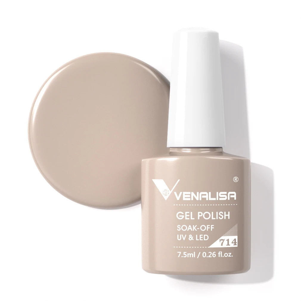 VENALISA Matte Top Coat CANNI Nail Art Design High Quality UV LED Base Coat No Sticky Layer Top Coat, Soak off Matt Topcoat