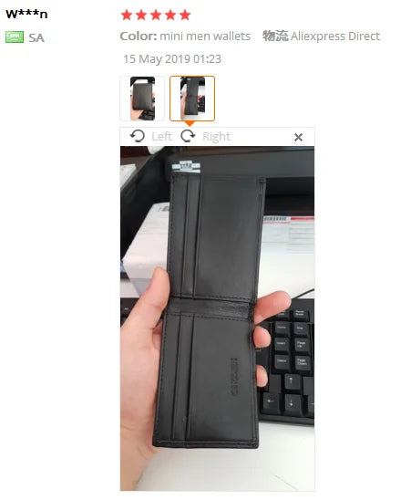 GENODERN RFID Genuine Leather Small Mini Wallet for Men Short Ultra-thin Male Purse Man Compact Wallets Dollar Price Purses