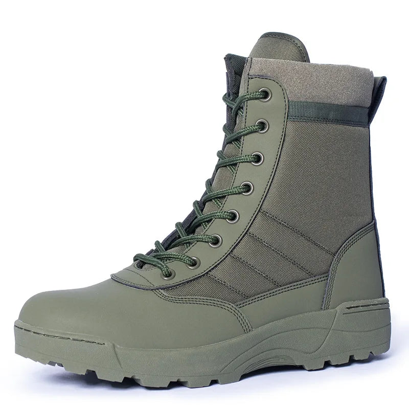 Wholesale Desert Camouflage Black Hunting Mountaineering Training Hiking Men's Boots