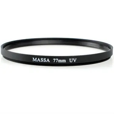 Massa Photographic Equipment Digital Camera Accessories Optical Glass Camera Lens 77mm Super Slim UV Filter