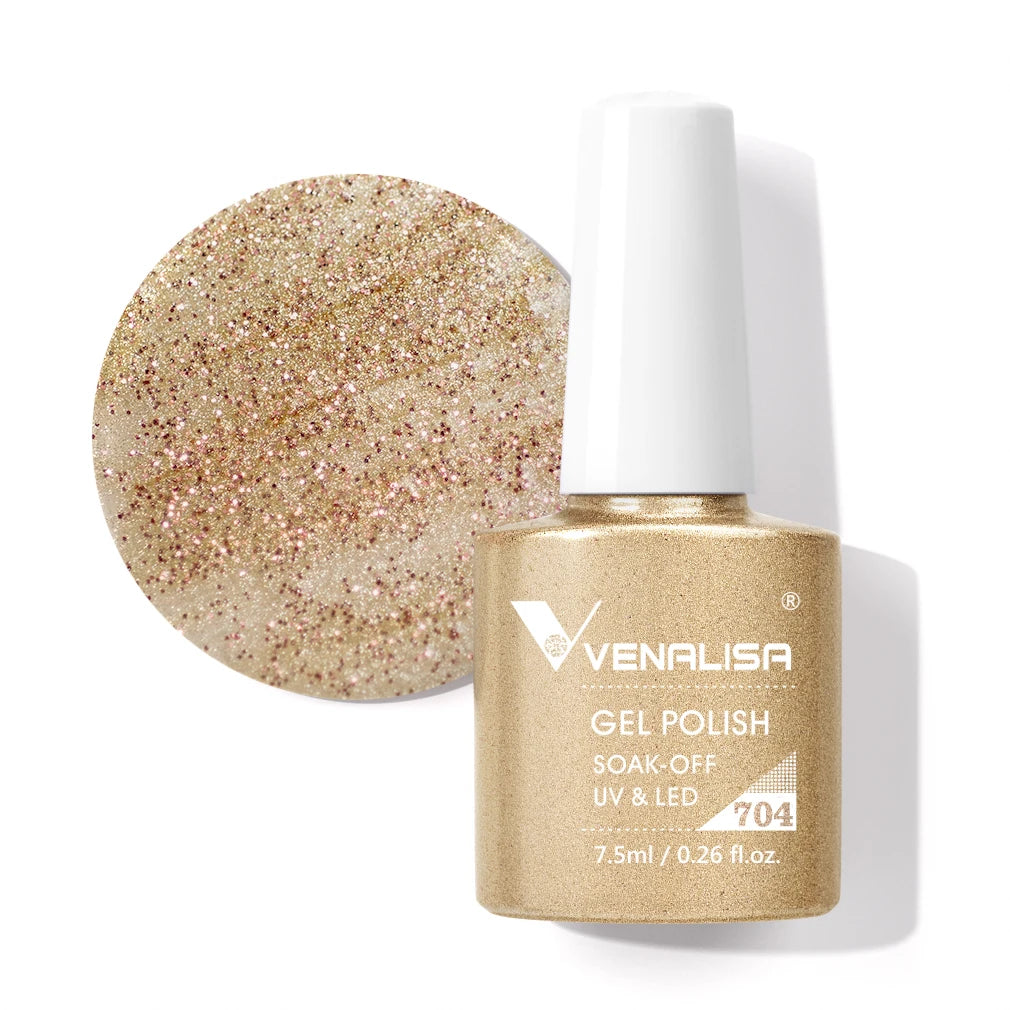 VENALISA Matte Top Coat CANNI Nail Art Design High Quality UV LED Base Coat No Sticky Layer Top Coat, Soak off Matt Topcoat