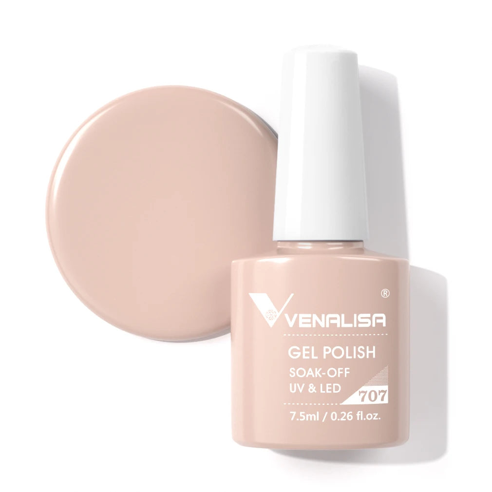 VENALISA Matte Top Coat CANNI Nail Art Design High Quality UV LED Base Coat No Sticky Layer Top Coat, Soak off Matt Topcoat