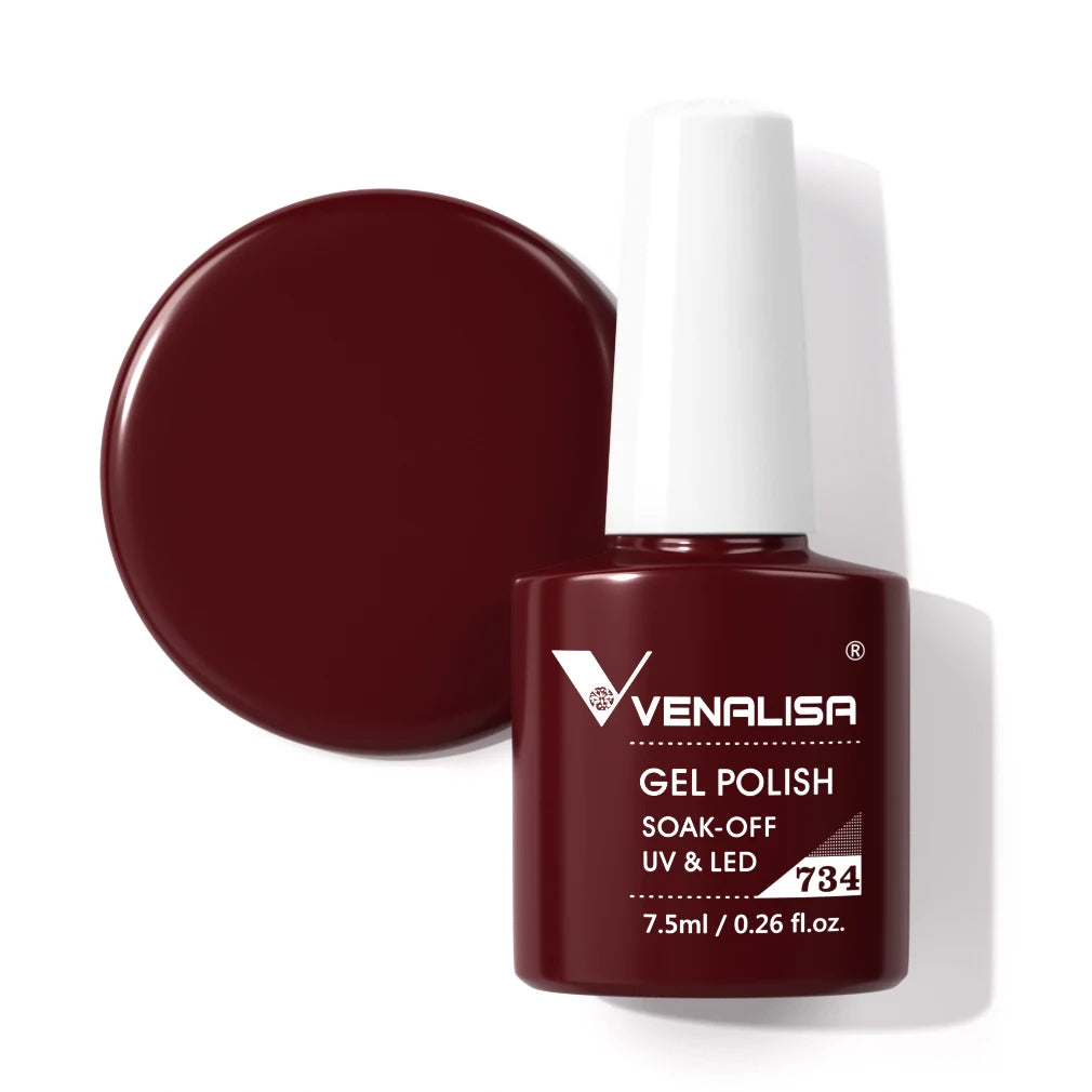 VENALISA Matte Top Coat CANNI Nail Art Design High Quality UV LED Base Coat No Sticky Layer Top Coat, Soak off Matt Topcoat