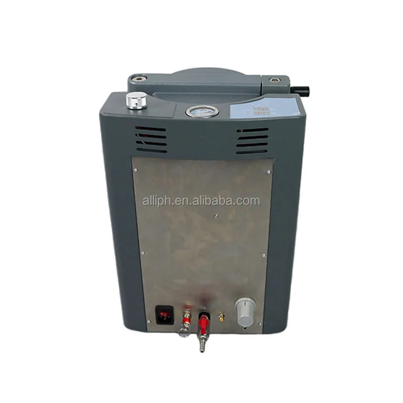 Dental Lab Automatic Polymerizer Portable Hydraulic Press Pressure Pot Dental Lab Curing Unit Polymerizing Machine With Display