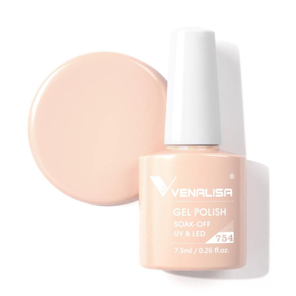 VENALISA Matte Top Coat CANNI Nail Art Design High Quality UV LED Base Coat No Sticky Layer Top Coat, Soak off Matt Topcoat