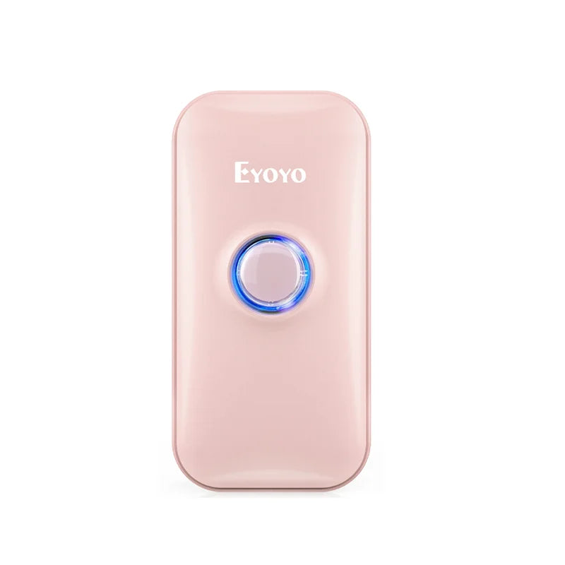 Eyoyo EY-009L Mini 1D Laser Bluetooth Barcode Scanner UPC/EAN/Codabar Code Reader. Support Hide/Add Custom Prefix/Suffix Digits