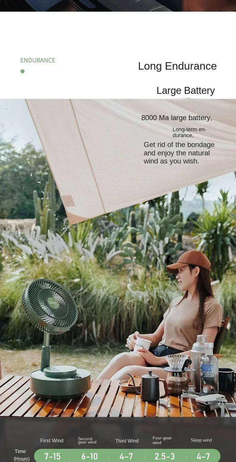 36V/110V/220V  Small Home Appliance Suspended Floor Fan with Powerful Airflow and Adjustable Height C