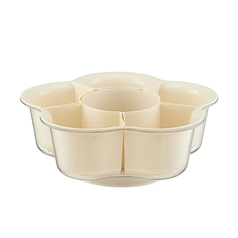 1PC Hot Pot Side Dish Grid Rotatable Household Drain Basket Kitchen Side Dish Home Party Hotpot Supplies