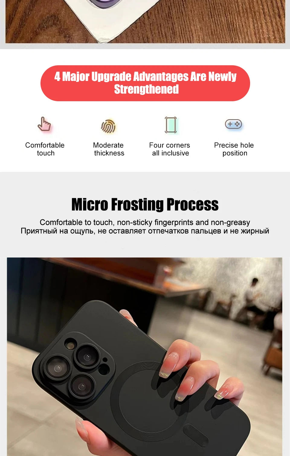 Original For Magsafe Magnetic Wireless Charge Case For iPhone 15 13 12 11 14 Pro Max Plus Silicone Shockproof Cover Accessories