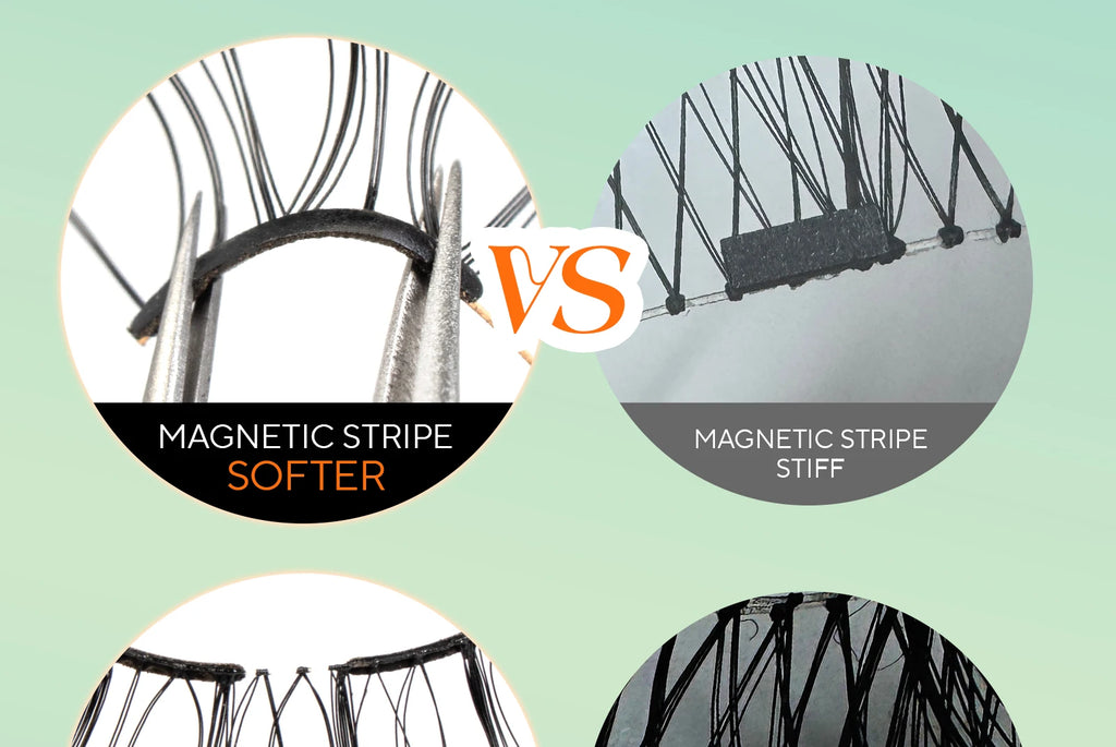 VYRILA Soft Magnetic Eyelashes No Glue Needed Reusable Natural Look 3D Lashes Easy Apply Soft Magnetic Lashes Kit for Eye Makeup