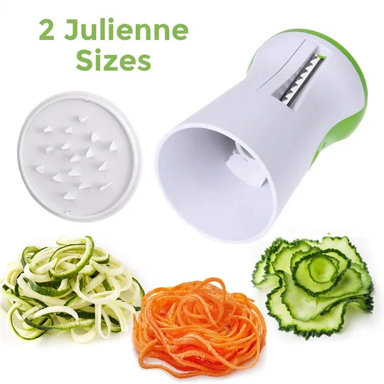 Heavy Duty Spiralizer Vegetable Slicer Vegetable Spiral Slicer Cutter Zucchini Pasta Noodle Spaghetti Maker KC0335