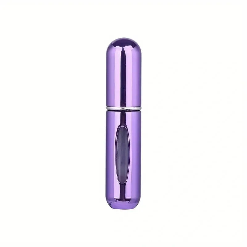 Portable Mini Travel High-end Perfume Bottle Base Refill Bottle Straight Charging Small Sample Perfume Aluminum Material