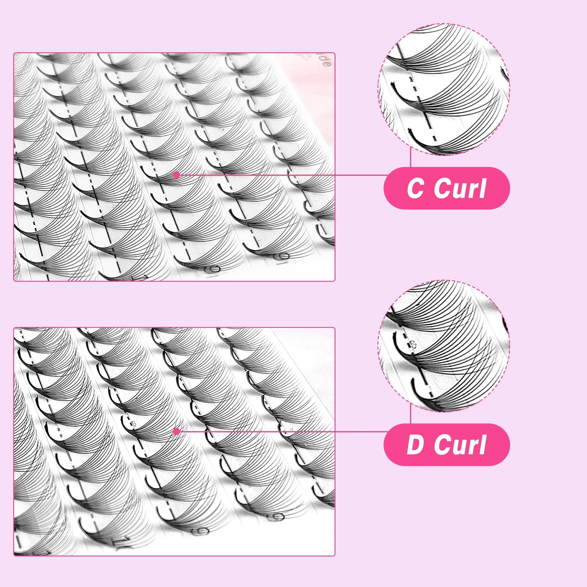 CoMango Wispy Pointy Base Premade Russian Volume Fans 3D 6D 10D 12D 14D 16D Lashes Extension 300 Fans False Mink Eyelashes