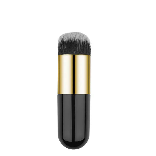 Professional Makeup Brush - Soft and dense nylon bristles, ergonomic ABS handle, suitable for foundation, blush.