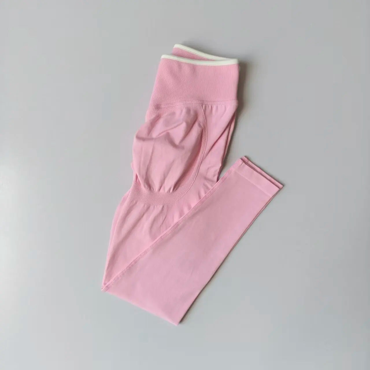 Seamless High Waist Yoga Pants Women Tummy Control Leggings Stretchy Soft Workout Running Leggings Comfortable Gym Sports Tights