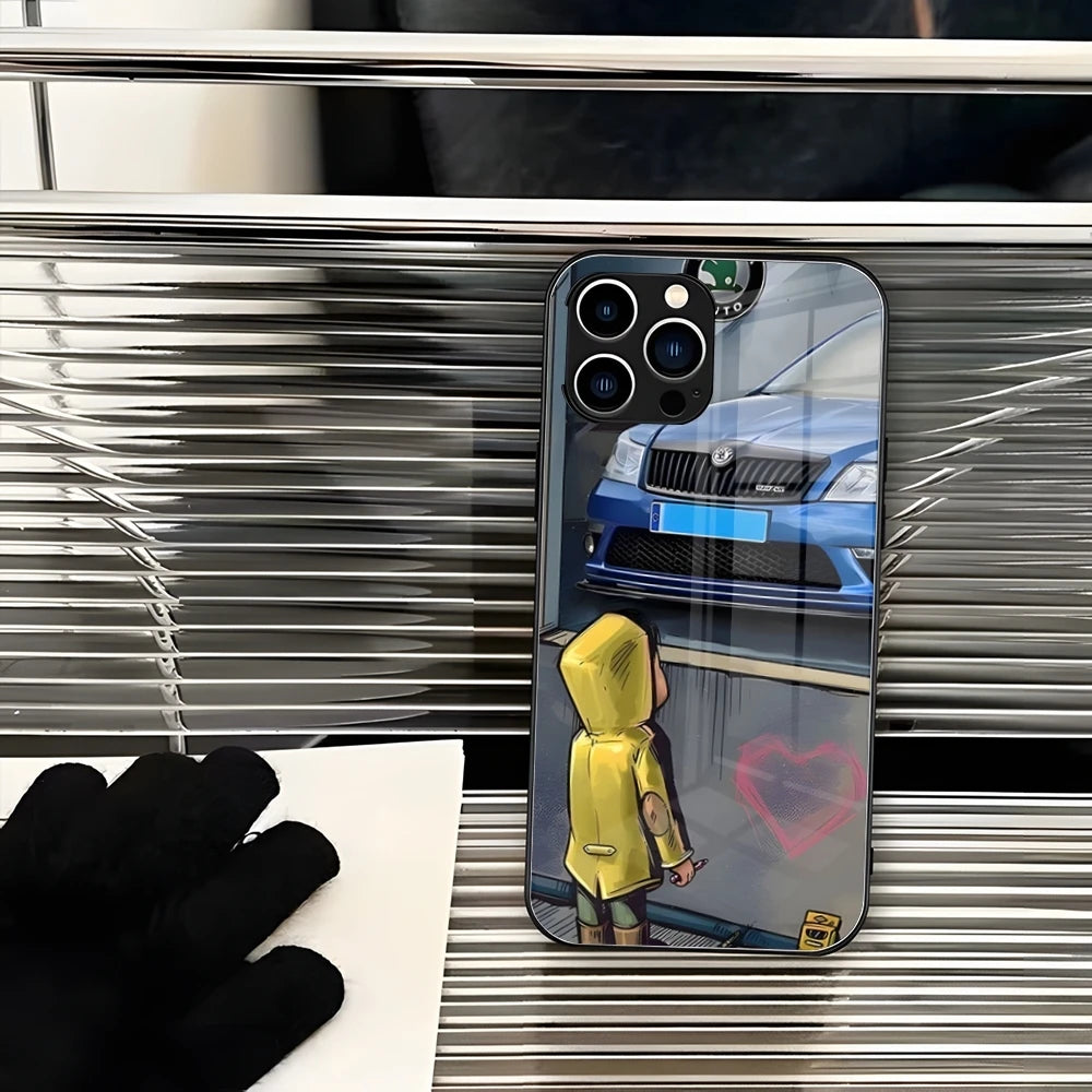 Super Car Design-Skodas Phone Case For IPhone 14 16 Pro 15 Max Plus Suitable For 28-38 13 12 11 X XR XS 8 7 6 MINI SE 2022 Gla