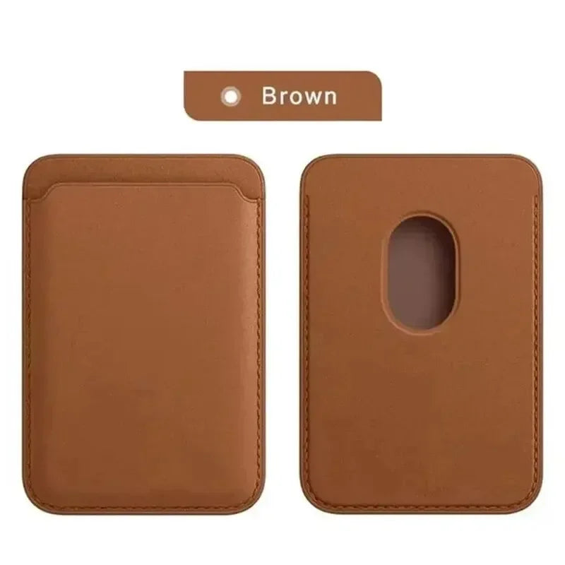 Leather Wallet Case For iPhone 15 Pro Max Magsafe Wallet Leather Compatible For iPhone 14 13 12 Card Holder with MagSafe Magnet