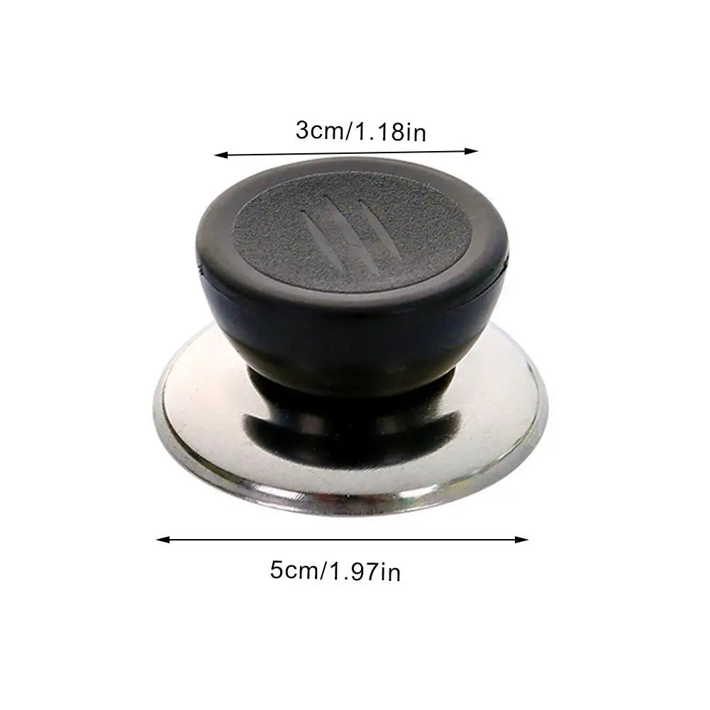 1pcs Plastic Glass Pot Button Pot Cover Head Pot Cover Universal Handle Pot Cover Cooking Accessories