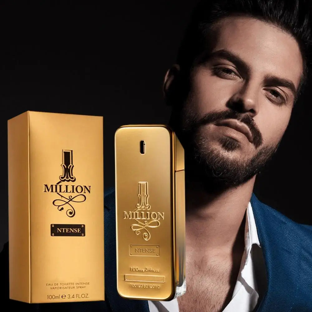 1 million Perfume Man Gold One Million Men's Cologne Luxury Woody Fragrance Eau De Toilette Long Lasting Premium Perfume 100ml