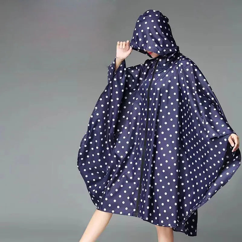 New Men Women Motocycle Raincoat Lightweight Rain Coat Poncho Waterproof Cloak Raincoats Adults Biker Hiking Windproof Rainwear