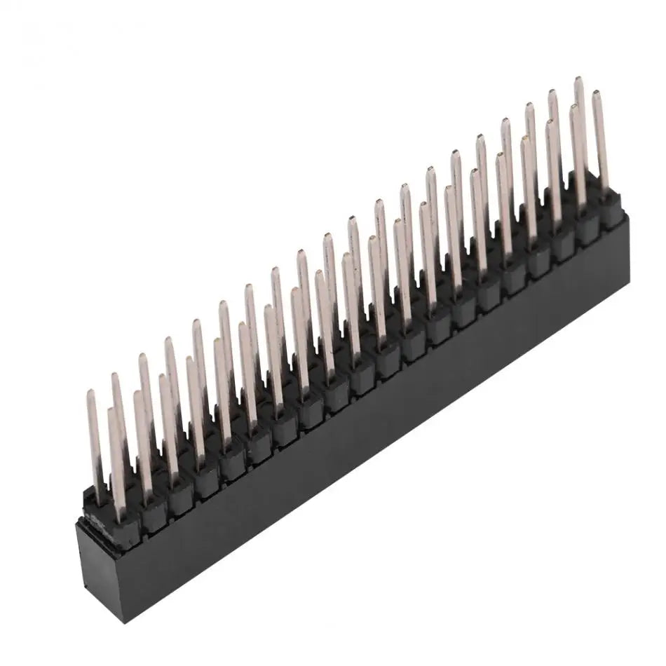 Raspberry Pi 20 Pin Double Row Pin Straight Header Strip PCB Connector for RPI 5 4B 3B+ 3B Zero W Orange Pi for Arduino