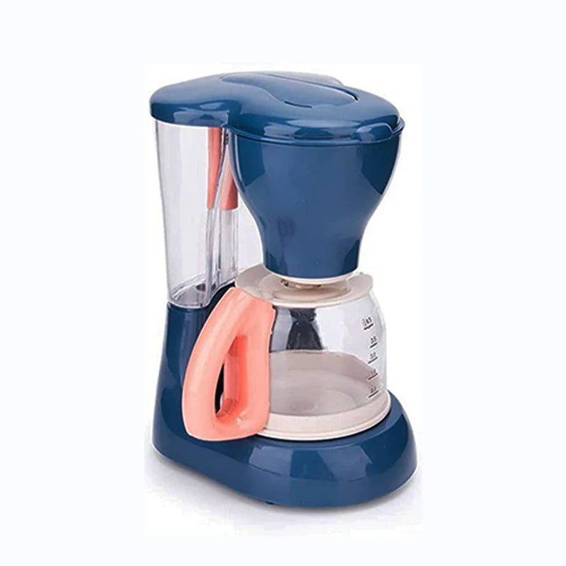 Mini Household Appliances Kitchen Toys, Pretend Play Set with Coffee Maker Blender Mixer and Toaster for Kids Boys Girls Gifts