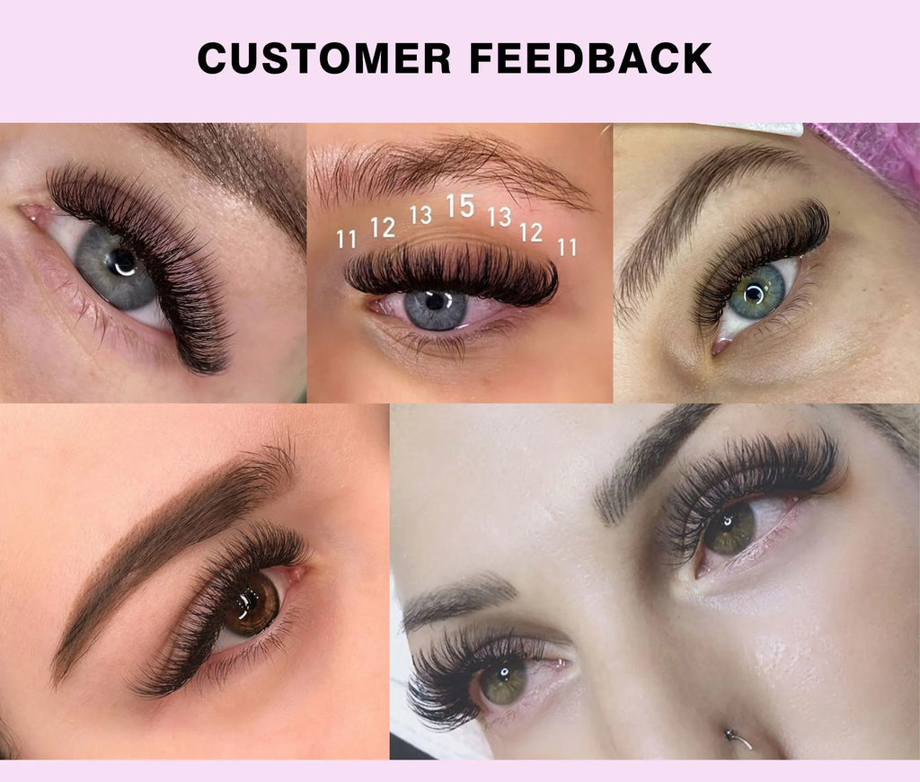 CoMango Wispy Pointy Base Premade Russian Volume Fans 3D 6D 10D 12D 14D 16D Lashes Extension 300 Fans False Mink Eyelashes