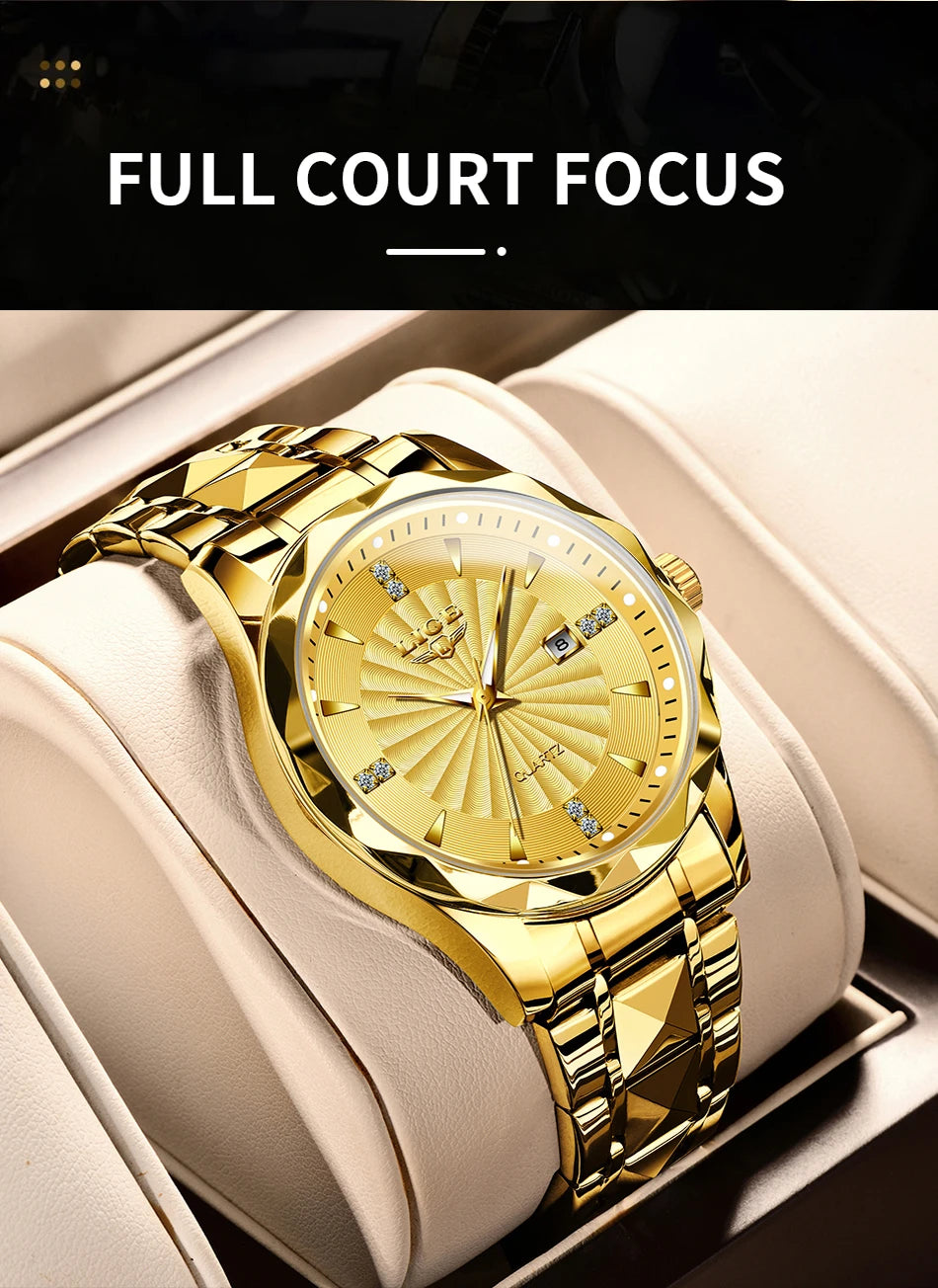 LIGE Watch Men Fashion Military Sports Waterproof Quartz Mens Watches Top Brand Luxury Calendar Chronograph Relogios Masculino