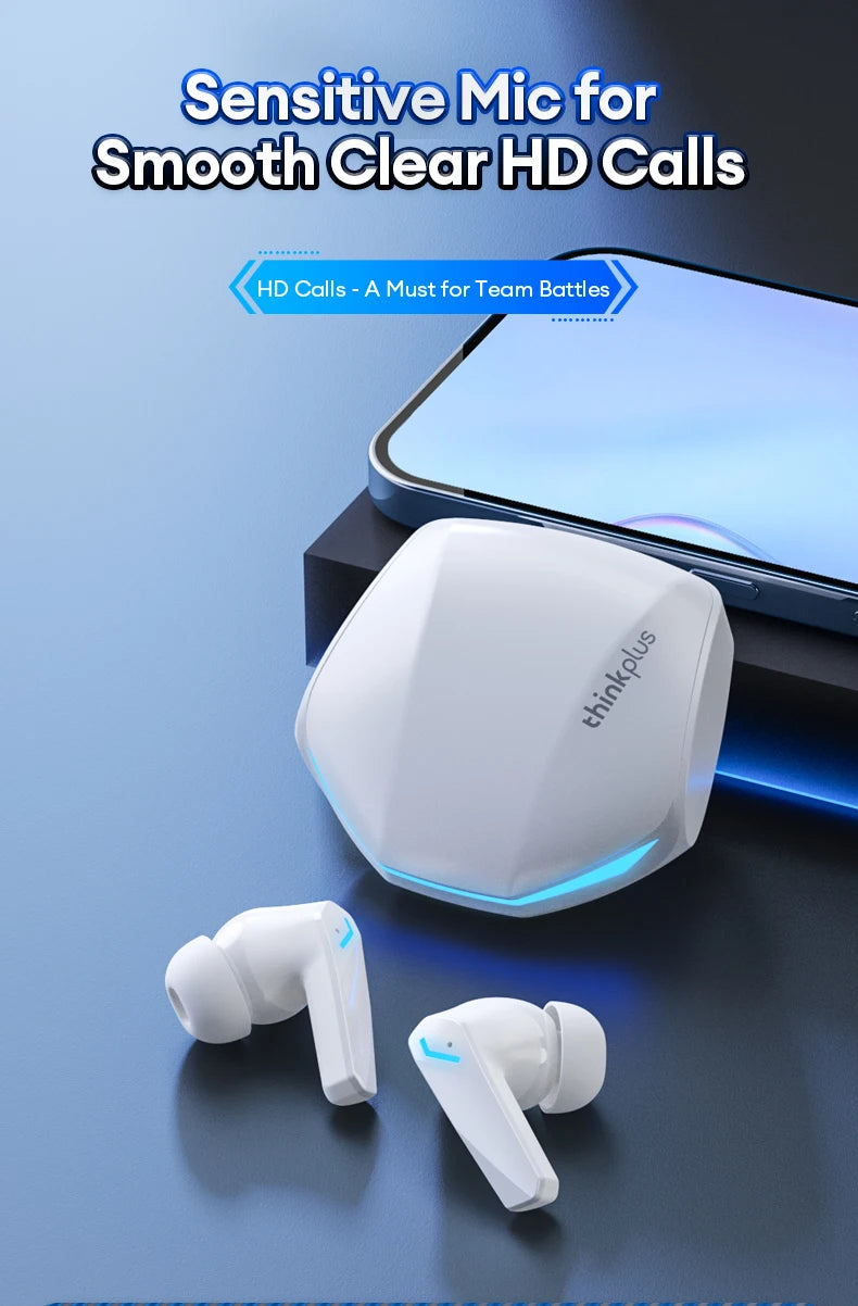 Choice Lenovo GM2 Pro Wireless Bluetooth 5.3 Earphones Gaming Low Latency Dual Mode Music Earbuds Sports In-Ear Headset With Mic