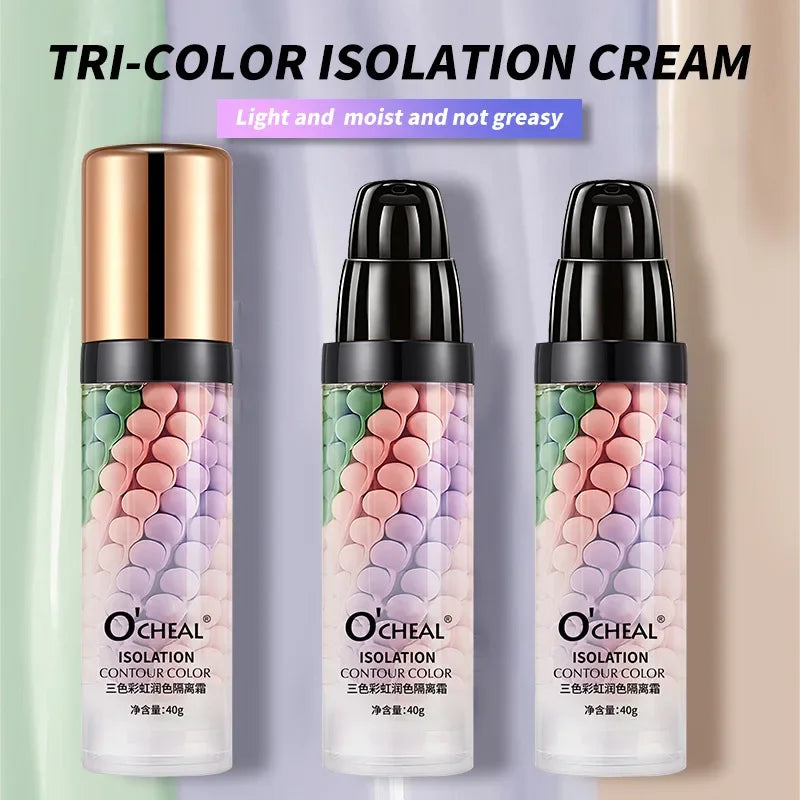 Makeup Primer Breathable BB Cream Not Sticky Face Foundation Intensive Moisturizes Provide Deep Moisture Helps Brighten Skin