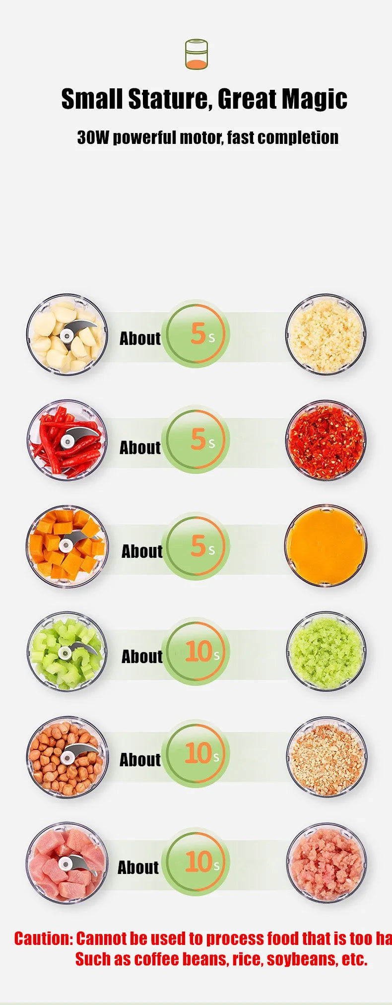 Multifunctional Cooking Machine Automatic Household Meat Grinder Baby Supplementary Food Stirring Minced Garlic ﻿