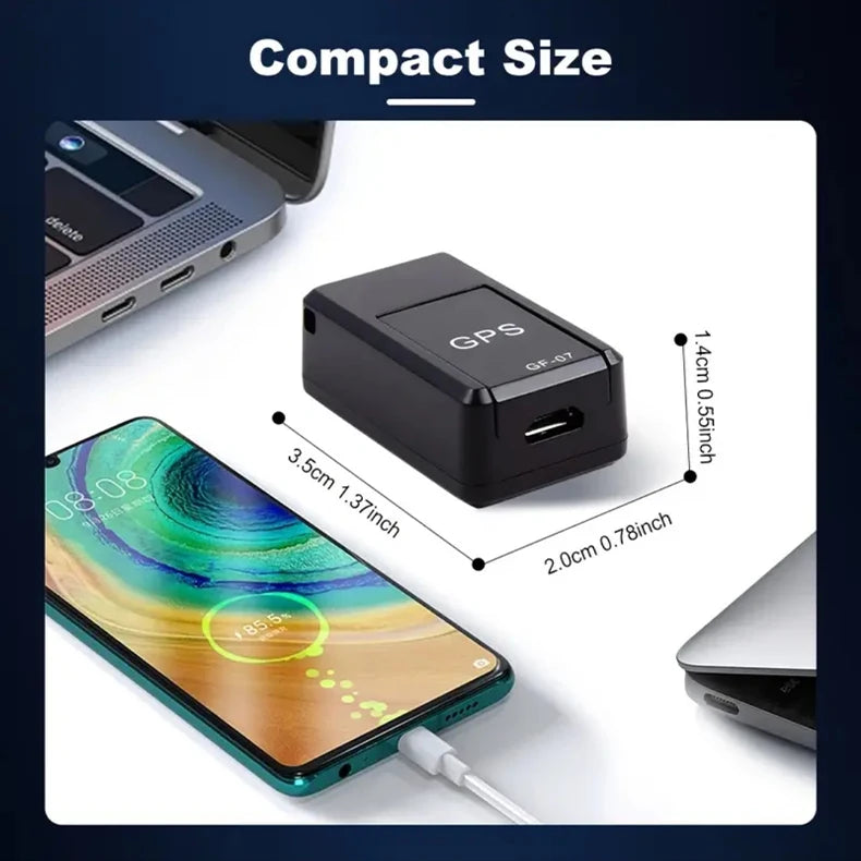 Car GPS Tracker GF07 Vehicle GPS Locator Strong Magnetic Real-time GPS Tracking Device Anti-lost Alarm GPS Position APP