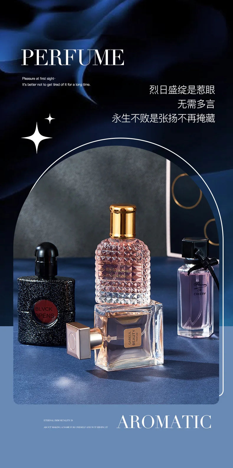 Original Women Perfume Gift Box Perfumes Set 4PCS*25ML Long Lasting Fresh Fragrance Eau De Toilette Gift For Women Men Pheromone